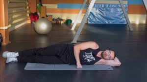 Упражнение на пресс/поперечная мышца