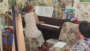 605.Музыкальный вечер с нашими отдыхающими в Алупке! Приезжайте отдыхать к нам! +79222185807.