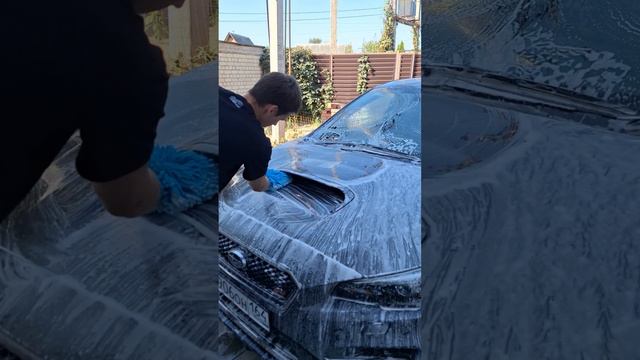 Двухфазная мойка #shorts #авто #субару #subaru #levorg #subarulevorg #subaruwrx #wrx