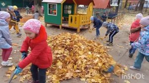 Трудовая деятельность в детском саду.