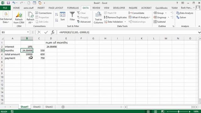 How to use the Data Table in Excel смотреть онлайн