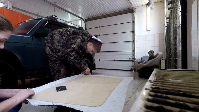 Обивка(дверные карты) на ниву(21213) своими руками! смотреть онлайн