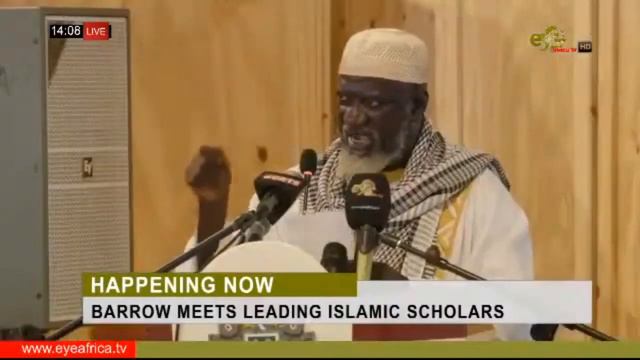 FORMER SIC PRESIDENT MUHAMMED LAMIN TOURAY SPEECH DURING BARROW’S MEETING - LEADING ISLAMIC SCHOLAR