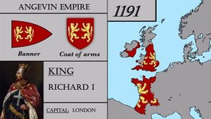 История Англии на карте