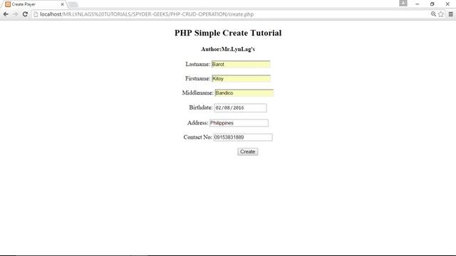 PHP PDO CRUD смотреть онлайн