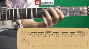How To Play Judas Priest - Painkiller (Main Riff) Как играть, Guitar lesson