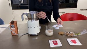 SMEG MFF01 İLE CHIA LATTE YAPIYORUZ...