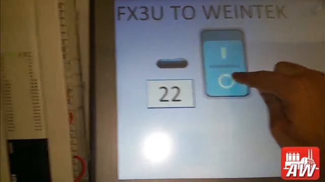 Weintek MT-8150XE to Mitsubishi Fx3U & PTCL LAN Communication смотреть онлайн