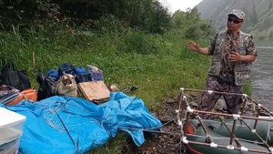 Багажник для лодки ПВХ, для сплавов (Своими руками)