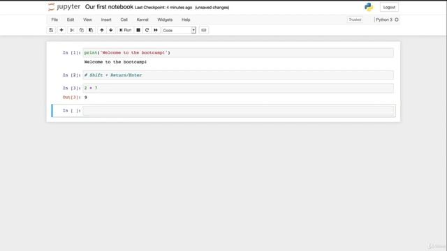 4  Jupyter Notebooks #python  Lecture 4