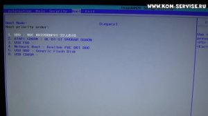 Как зайти и настроить BIOS ноутбука ACER Aspire 15 ES1-511 для установки WINDOWS 7, 8, 10 с флешки