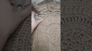 коврик из джута #джут #коврик #дом #крючок #ковриккрючком #коврикджутовый #работа #моеувлечение