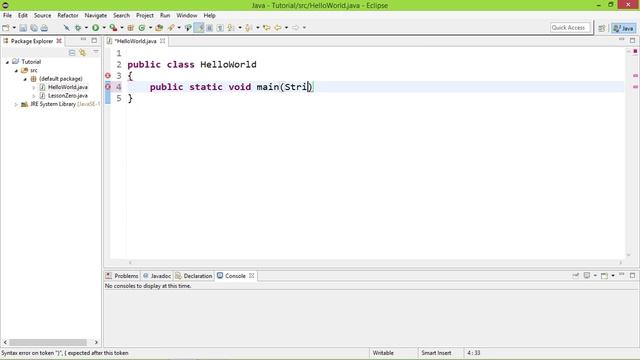 Java Recap 01: HelloWorld смотреть онлайн