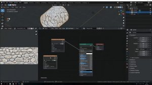 Blender объемные текстуры, урок normal map и displacement. Lesson Volumetric textures.