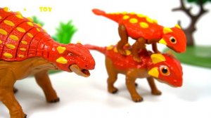 Dino Mecard Double figure 11 set appeared with giant dinosaur and tiny dinosaur! - DuDuPopTOY