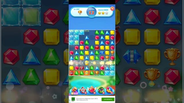 Jewel Crush ? Level 593 ⭐⭐⭐ 2021 - Jewels & Gems Match 3 Legend no Booster ? Android Gameplay ✅ смотреть онлайн