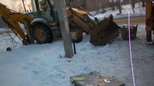 Траншеекопатель для экскаватора-погрузчика