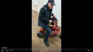 Трицикл-снегокат из гироскутера