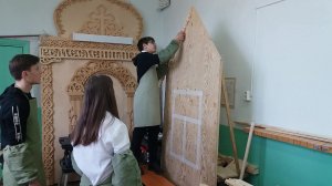 Мастер класс для детей по домовой резьбе