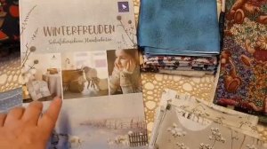 196. Рукодельный микс 77/ осенние мешочки в стиле пэчворк/покупки и подарки/немного вышивки