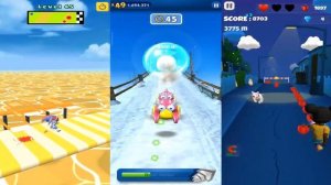 Sonic Dash - Super Shadow vs Amanda The Adventurer Run vs The Amazing Digital Circus vs All Bosses