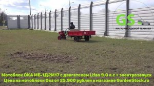 Что такое МОТОБЛОК ОКА? Детальный разбор от Gardenstock, комплектация, работа по целине!