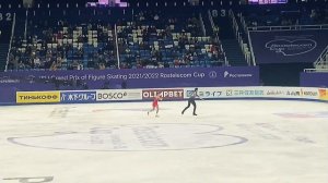 Анастасия Мишина, Александр Галлямов. КП 26.11.2021 Rostelecom Cup | A. Mishina, A. Galliamov SP