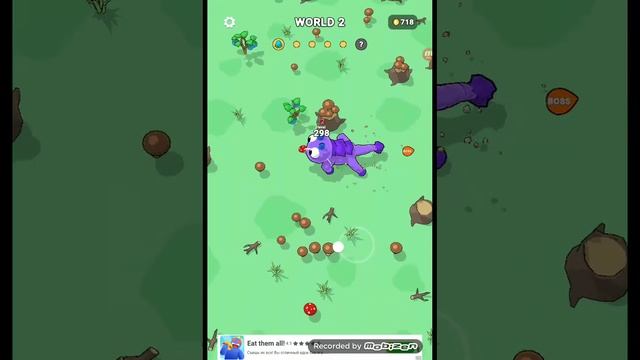 полная эволюция первого монстра | прохождение игры eat and evolve | часть 1 смотреть онлайн