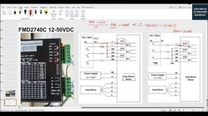 MS08a. [Stepper Motor] Stepper Driver Wring with PLC 24v Pulse Signal (Resister for TB6600 FMD2740C