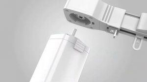 Раздвижной электрокарниз AMK50 с одноканальным пультом в комплекте