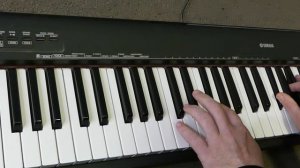 Yamaha NP-30 Digital piano: Direct recording (and tour)
