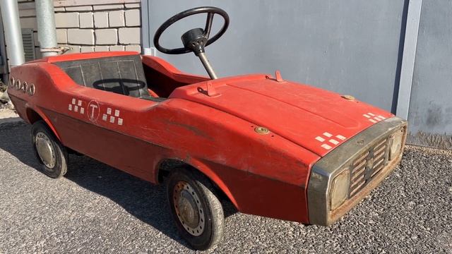 Педальная машинка- Детская мечта!