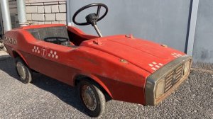 Педальная машинка- Детская мечта!