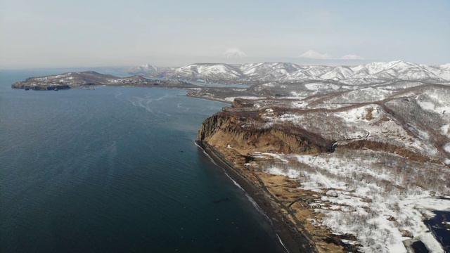 Апрель. Пешком к бухте Шлюпочная.