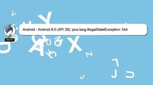 Android : Android 9.0 (APi 28): java.lang.IllegalStateException: Not allowed to start service Inten