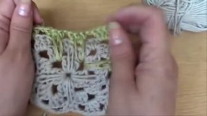 Уроки вязания крючком. «Бабушкин квадрат» по-испански - Granny Square on Spanish