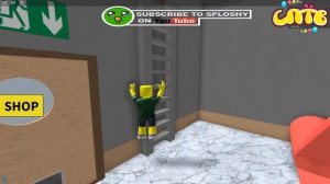 Спасаемся от БЕЗУМНОГО ПАРИХМАХЕРА ROBLOX Escape Приключения Мультяшного героя в игре роблокс СПТВ
