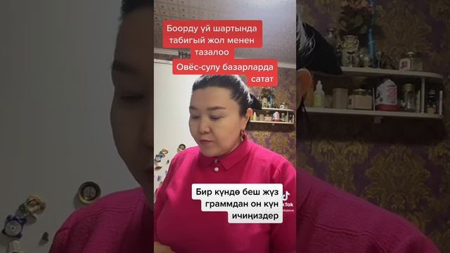 Боорду үй шартында сулу-овёс менен тазалоо! смотреть онлайн