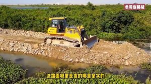 Как в китае прокладывают дороги через озера.