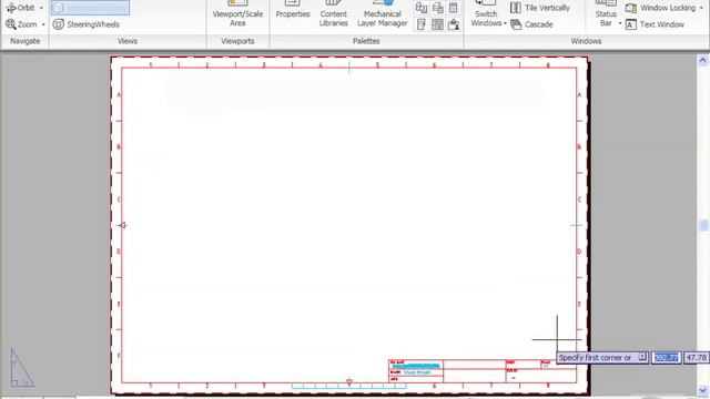 Autocad Mechanical: Viewports Layout смотреть онлайн