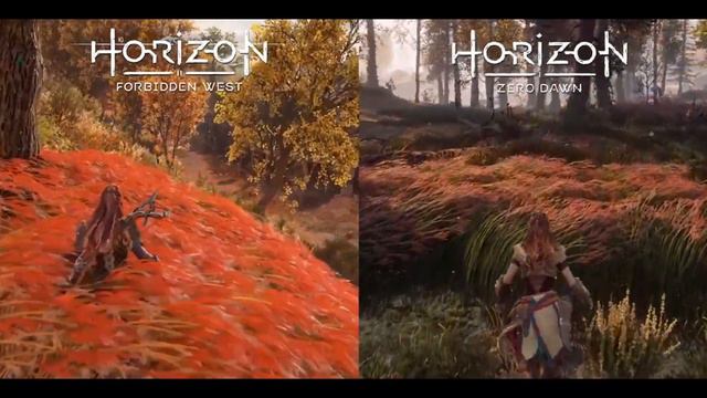 Horizon zero dawn vs horizon forbidden west смотреть онлайн