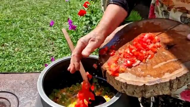 Собираем Свежую Фасоль из Своего Огорода Готовим Очень Вкусный Суп
