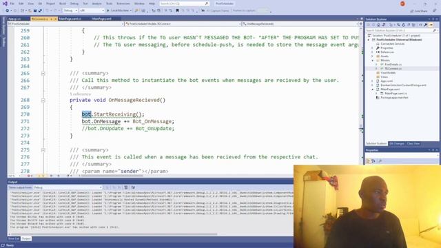 Automating Telegram Posts using C# - P1 [Walkthrough] смотреть онлайн