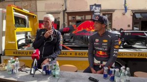 Oracle Red Bull Racing preparing for show run in Vilnius