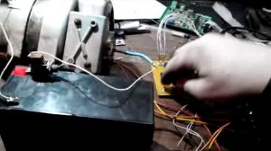 двигатель из автомобильного генератора