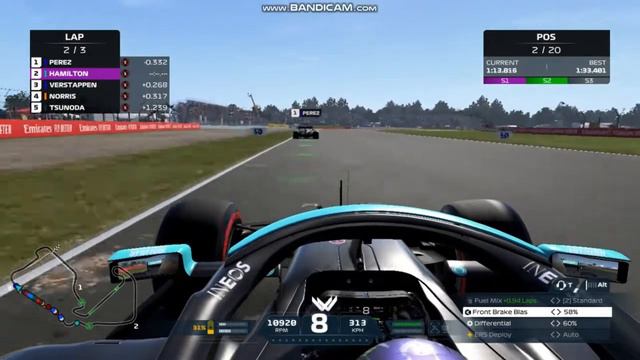 F1 2021 KEYBOARD GAMEPLAY | BRITISH GP WITH MERCEDES