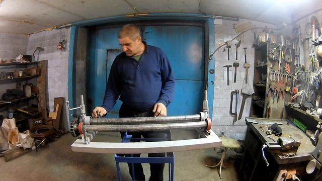 Листогибный станок своими руками. смотреть онлайн