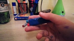 КАК СДЕЛАТЬ САМОДЕЛЬНЫЙ Hand mixed или же восковой маркер