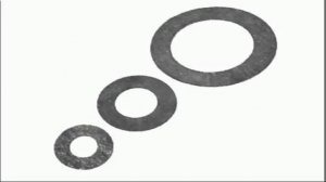 Прокладка паронитовая 3/8". Прокладки из паронита