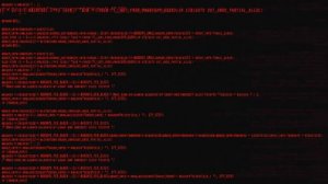 Red Hacker Screen Full HD 60 FPS 1 Hour